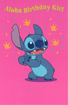 Picture of ALOHA BIRTHDAY GIRL- STITCH BIRTHDAY CARD